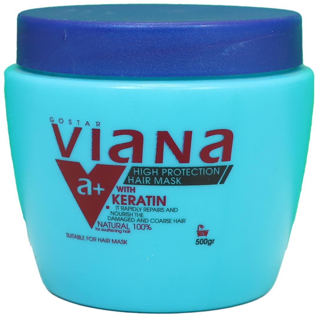 ماسک مو داخل حمام حاوی کراتین 500 میل ویانا