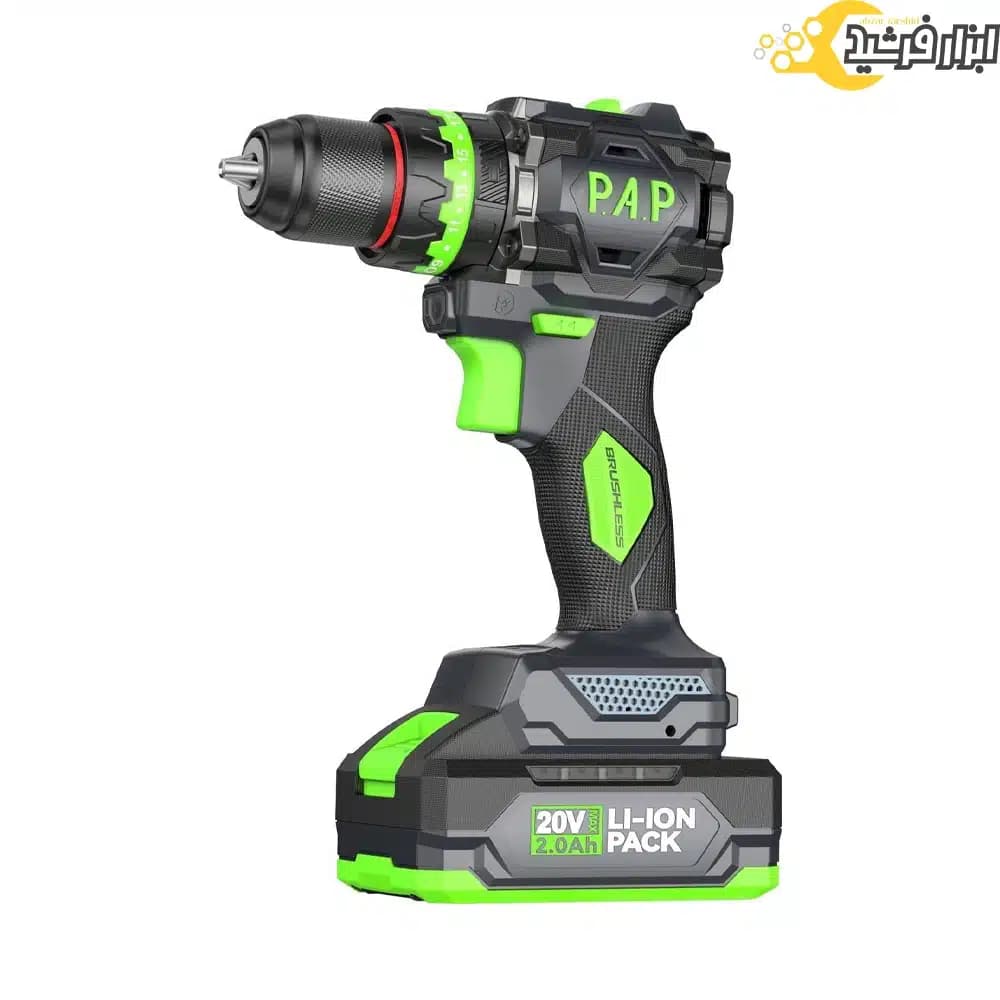 دریل شارژی پی ای پی 20 ولت مدل BID-2015