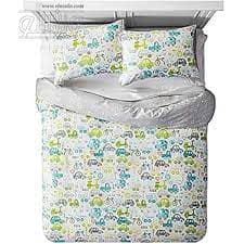 ست کاور لحاف لولی لایوینگ یک نفره 2 تکه Car