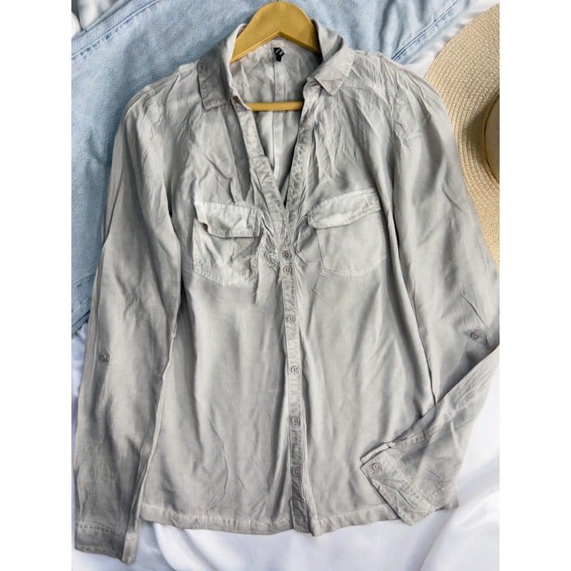 شومیز نخی گن دار