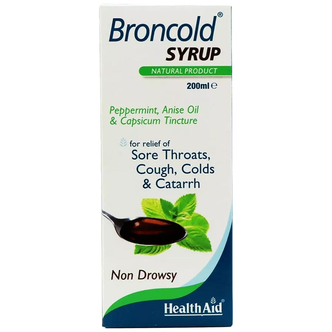 شربت برون کلد هلث اید بهبود علائم سرماخوردگی و آنفولانزا
