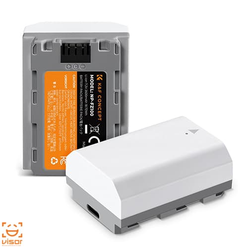 باطری دوربین سونی K&F NP-FZ100 Battery with Type-C Fast Charging