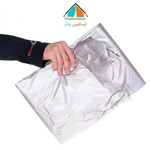 چادر ماشین ضد آب سیلور مخصوص اکستریم تی ایکس ال ( Xtrim TXL )(جنس شمعی یا پشت نقره)(چهار فصل و مقاوم به آفتاب ، سبک و کم حجم)