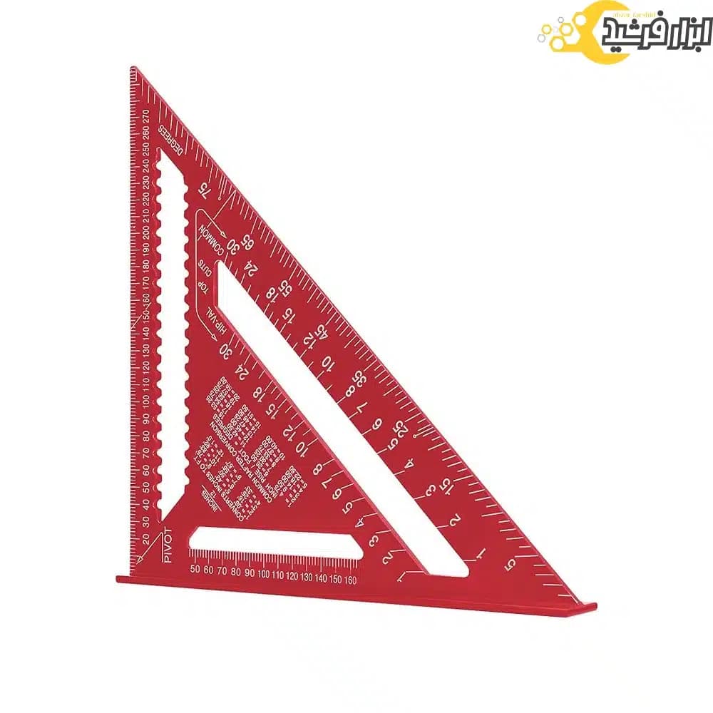 گونیا نجاری فلزی مدرج