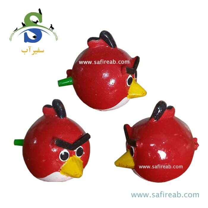 سنگ هوای آکواریوم طرح پرنده عصبانی