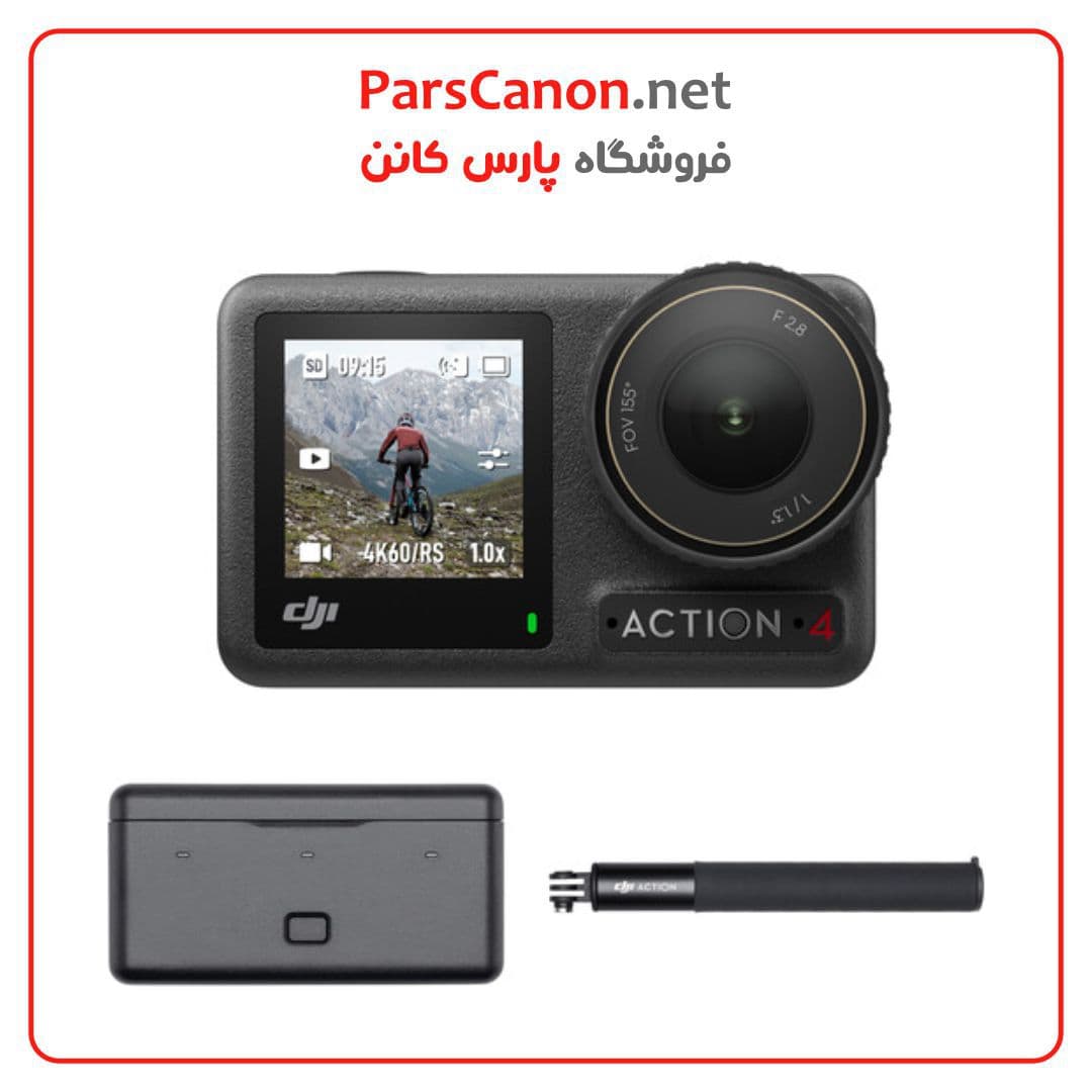 دوربین اسمو اکشن 4 DJI Osmo Action 4 Camera Adventure Combo