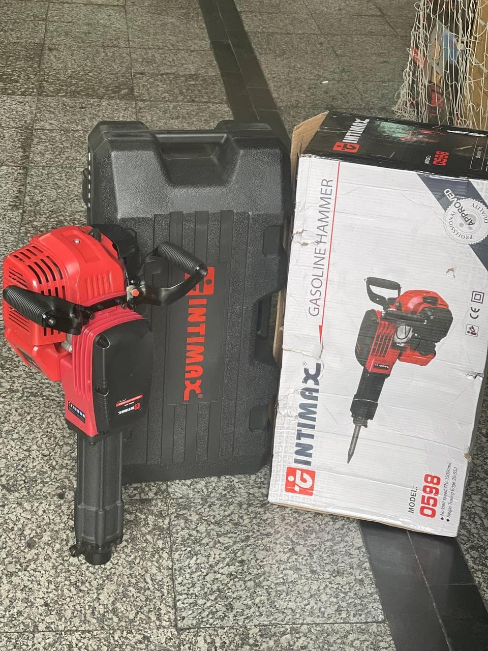 چکش تخریب بنزینی 24 کیلویی اینتیمکس intimax مدل 0598