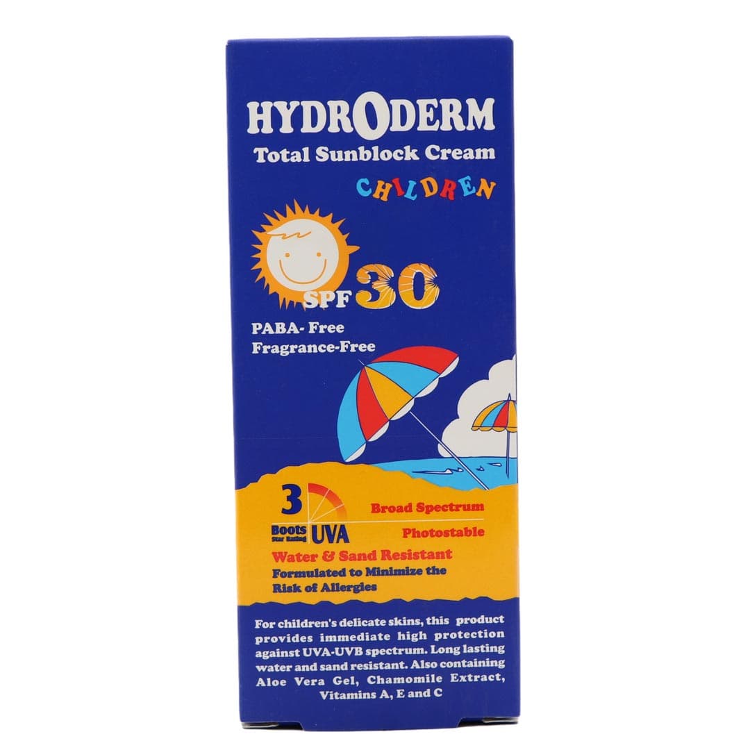 کرم ضد آفتاب اس پی اف 30 کودکان 50 میل هیدرودرم