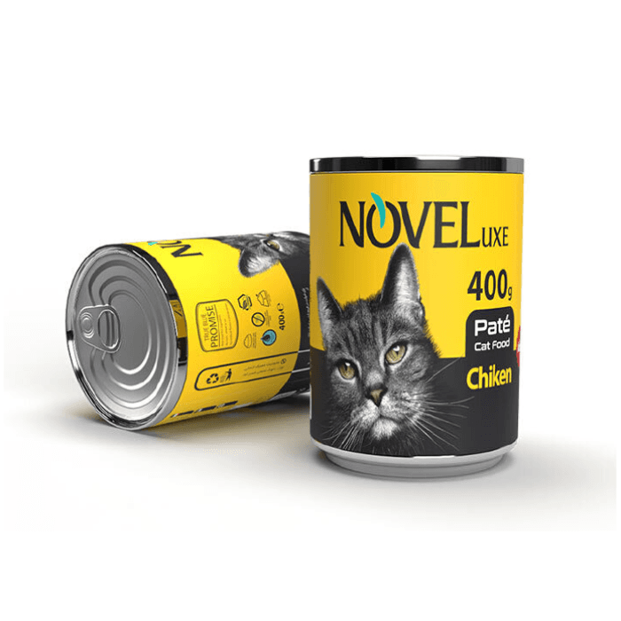 کنسرو گربه نوول پته مرغ (400 گرم)