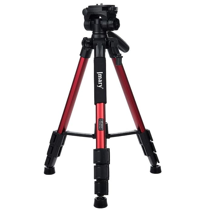 سه پایه دوربین جی ماری به همراه ریموت و هولدر(Jmary KP-2264 Camera Tripod (Black
