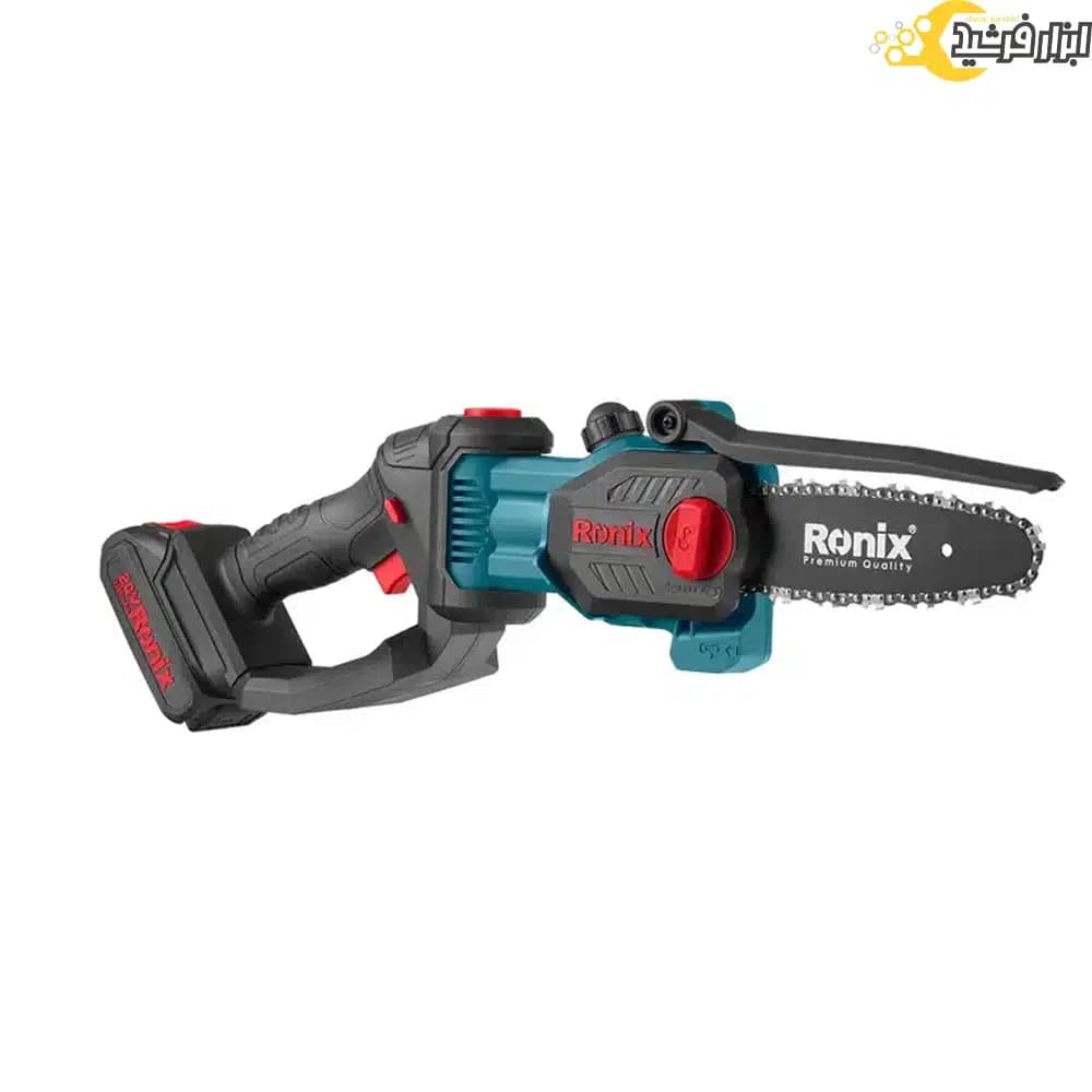 اره درخت بر شارژی رونیکس 20 ولت مدل 8600