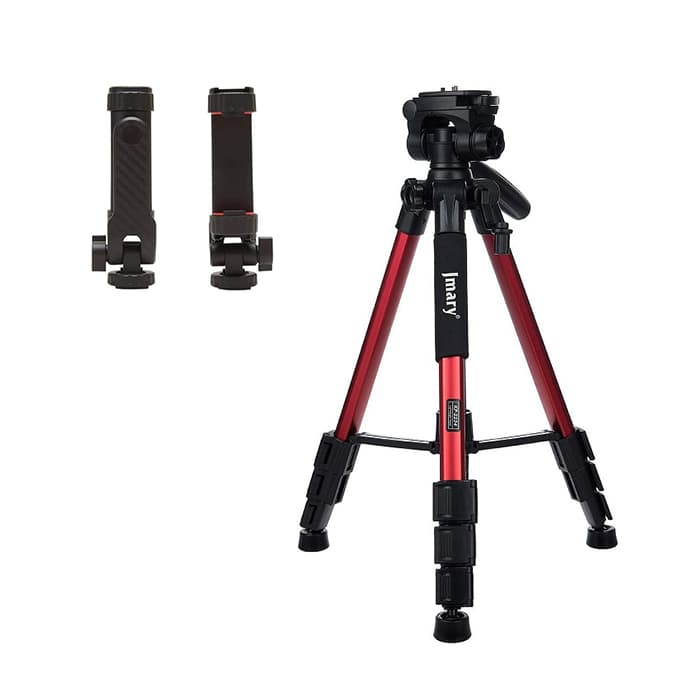 سه پایه قرمز Jmary 2264 Tripod +هولدر جیماریBH-05