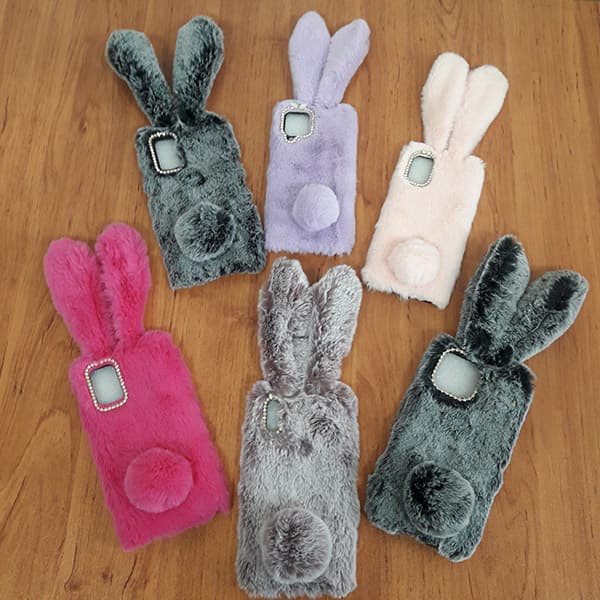 قاب خرگوشی پشمالو آیفون 13Pro Max