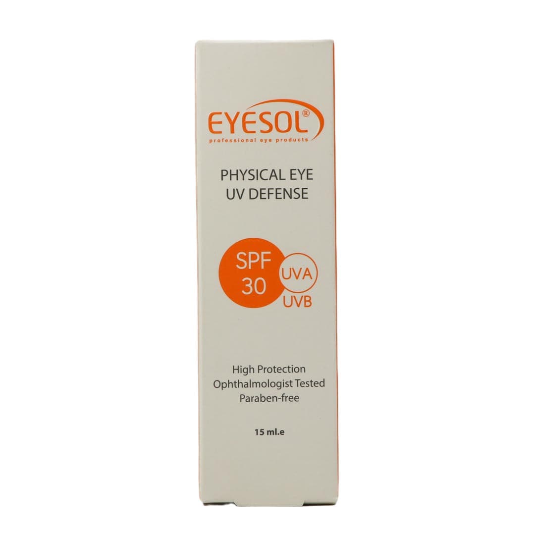 کرم ضد آفتاب بی رنگ دور چشم آیسول SPF 30 با خاصیت آنتی اکسیدان