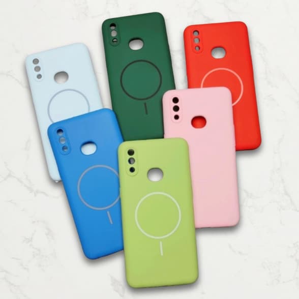 قاب سیلیکونی اورجینال طرح مگ سیف Samsung A10s / M01s