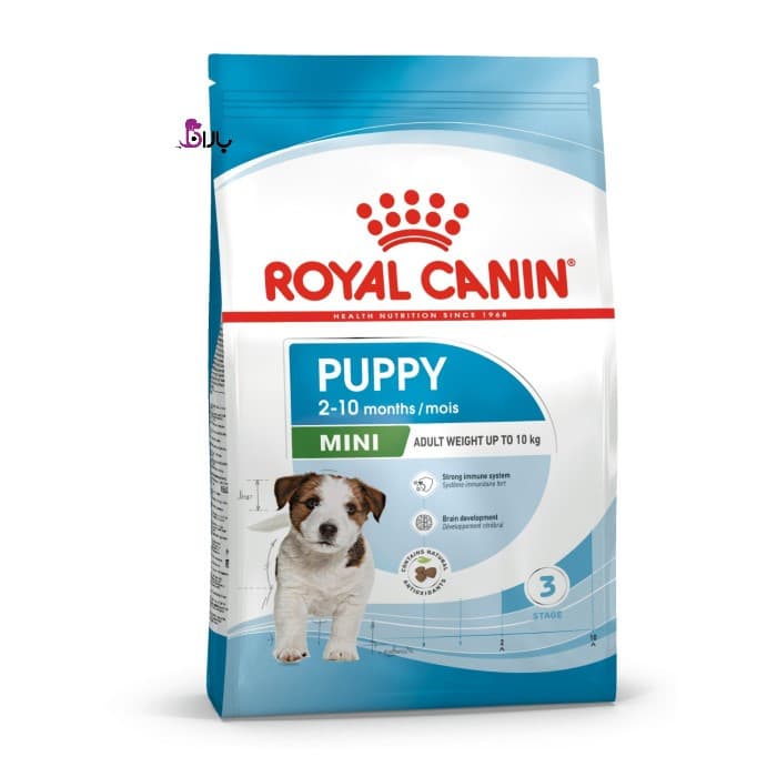 غذای خشک توله سگ رویال کنین مدل مینی پاپی طعم مرغ وزن 2 کیلوگرم Royal Canin Mini Puppy