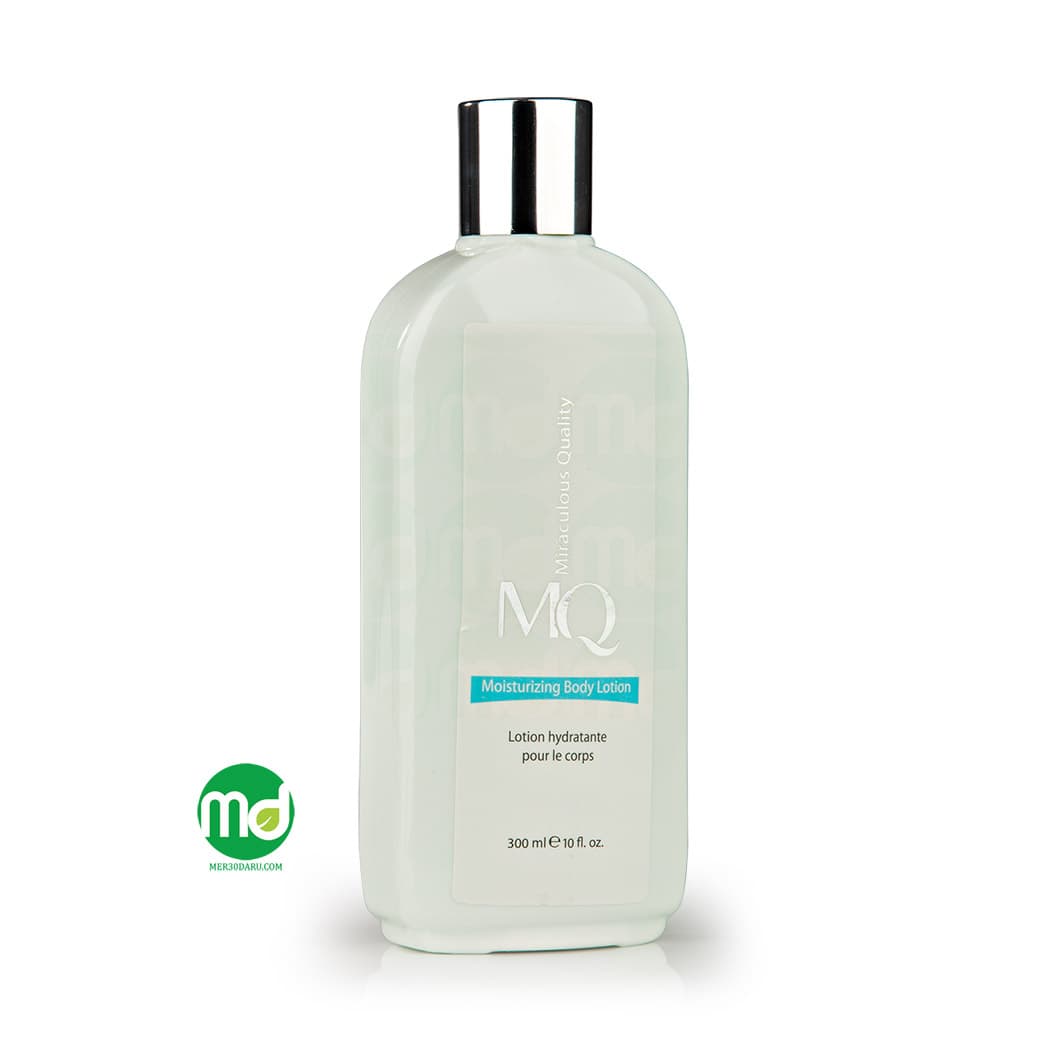 لوسیون مرطوب کننده بدن ام کیو مناسب انواع پوست