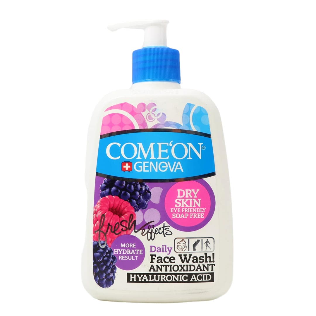 ژل شستشوی صورت پوست خشک 500 میل کامان