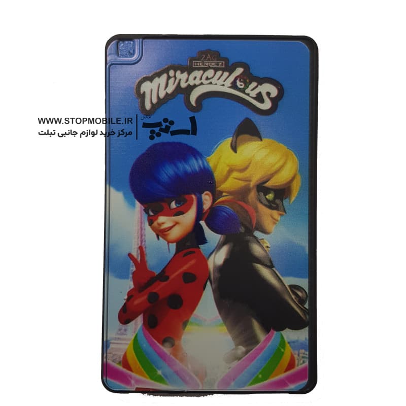 قاب طرح دار تبلت سامسونگ Galaxy TAB A 8 INCH SM-T290 / T295 طرح دختر کفشدوزکی