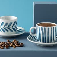 ست قهوه خوری ۲ نفره انگلیش‌ هوم مطلوب 80 میلی آبی