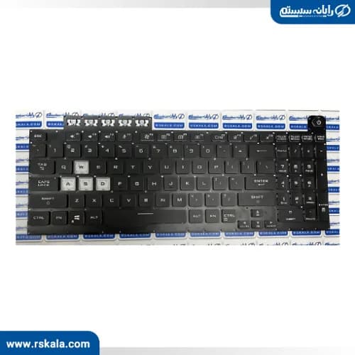 کیبورد لپ تاپ ایسوس Asus TUF Gaming FX506 با بک لایت RGB