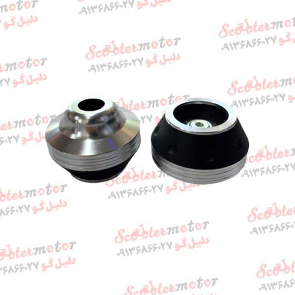 پروتکشن چرخ جلو موتورسیکلت اسپرت (نقره) 2عددی