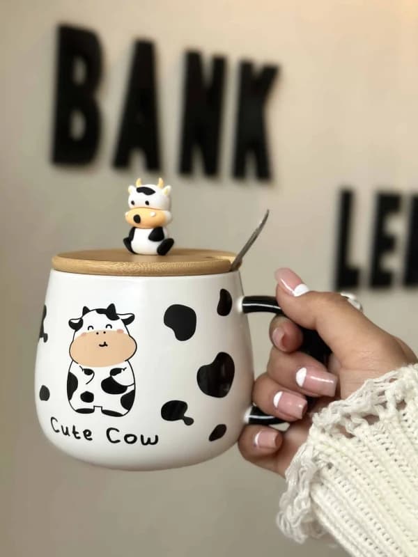 ماگ در چوبی cow