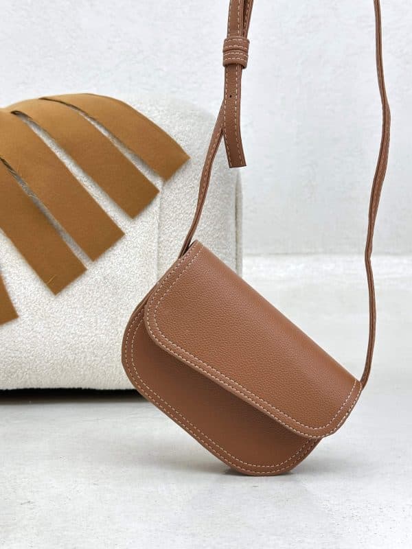 کیف چرم نیم کج