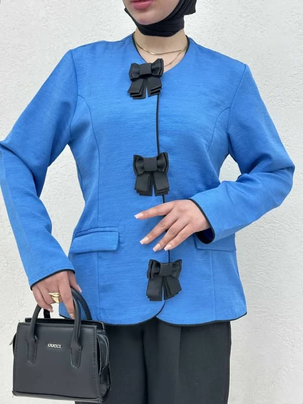 کت نوار دوزی پاپیون