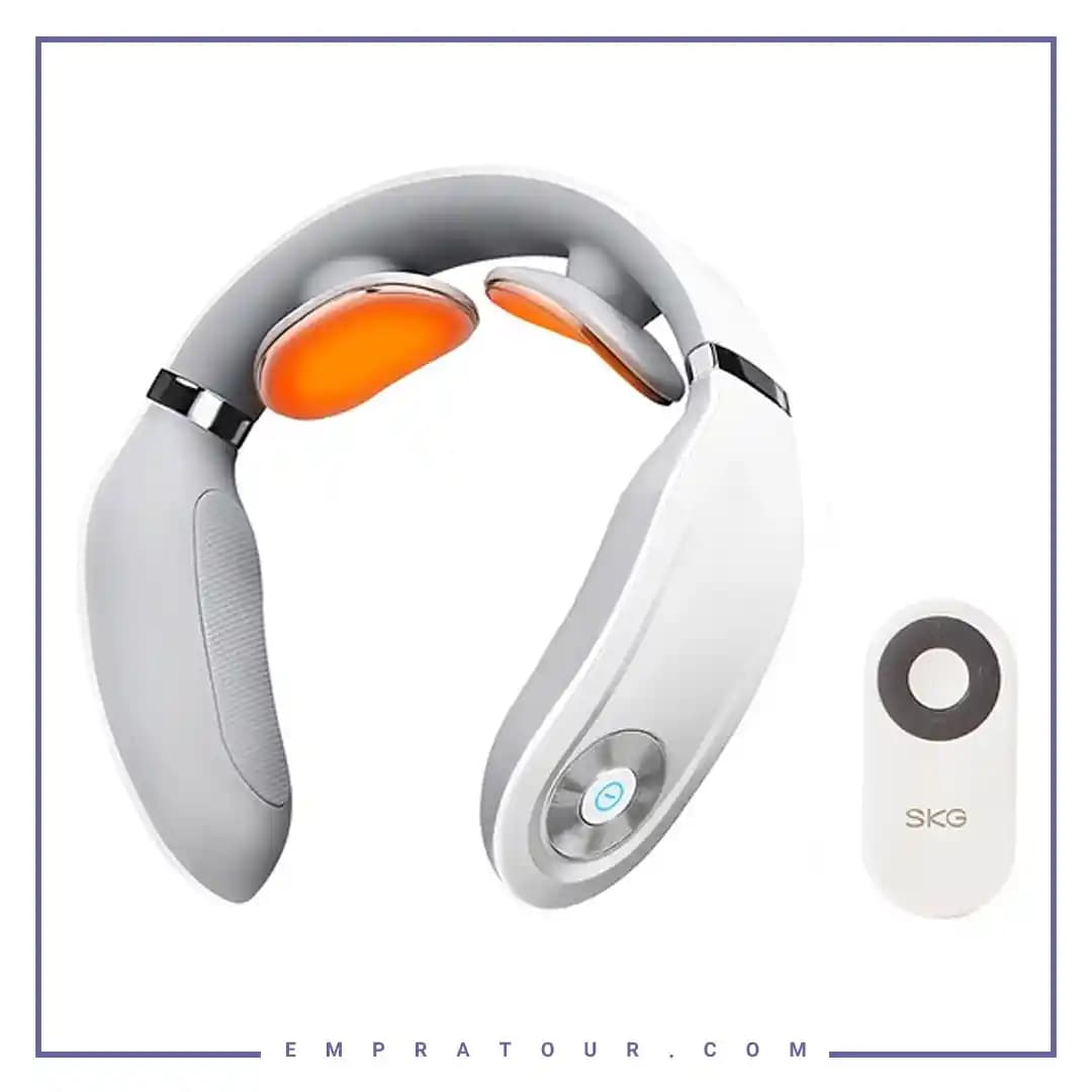 ماساژور گردن الکتریکی اس کی جی SKG neck massager electrostimulator 4098E