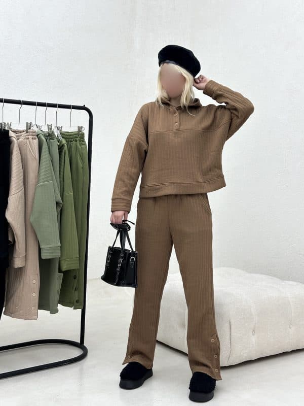 ست تونیک شلوار فتیله