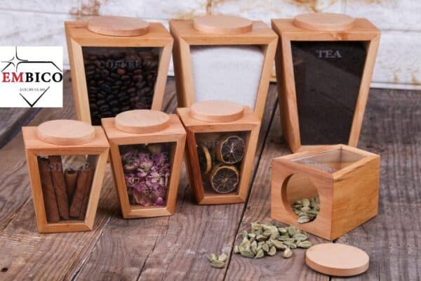 سرویس پاسماوری چوب شیشه 7پارچه لوزی مونیکا امبیکو EMBICO 4095