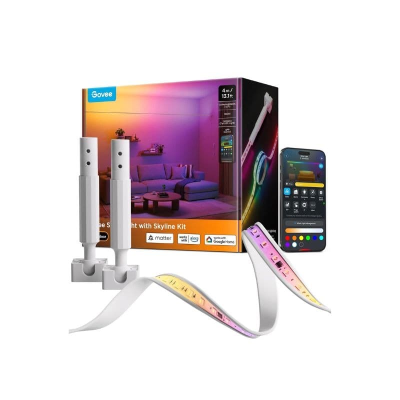 ریسه هوشمند 4 متری با کیت گووی Govee H61B8 Strip Light with Skyline Kit