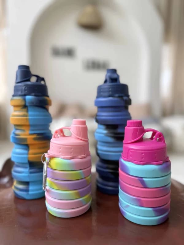 قمقمه تاشو سیلیکونی