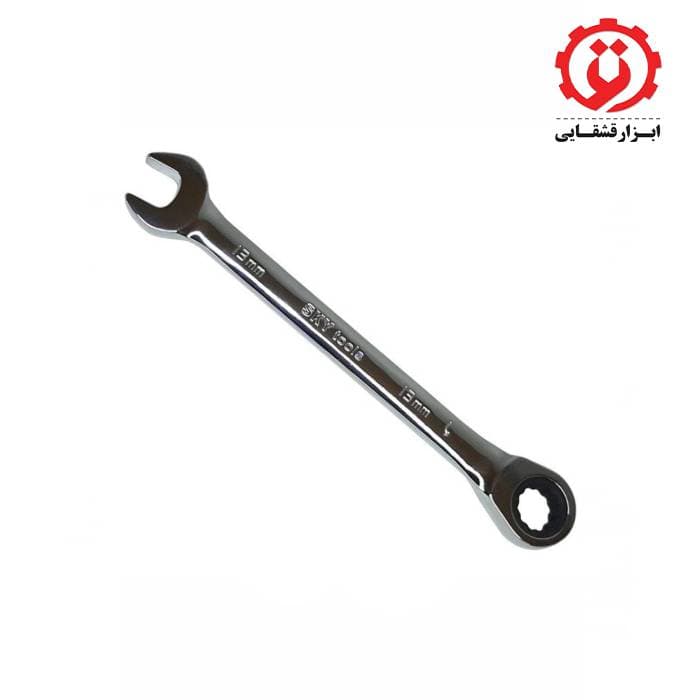 آچار یکسر تخت و یکسر جغجغه ای 13 میلی متر اسکای مدل ST-4913