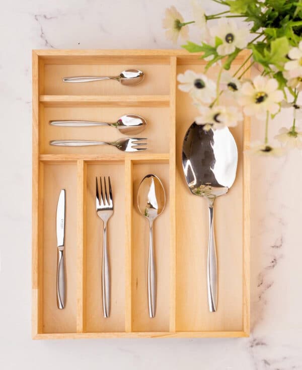 جاقاشقی 6 خانه چوبی و نظم دهنده داخل کشو