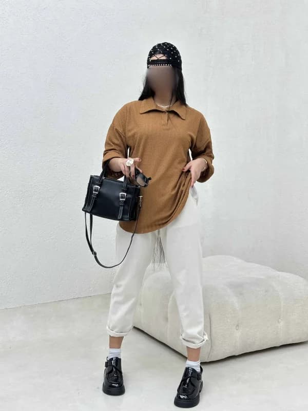 شومیز یقه دکمه