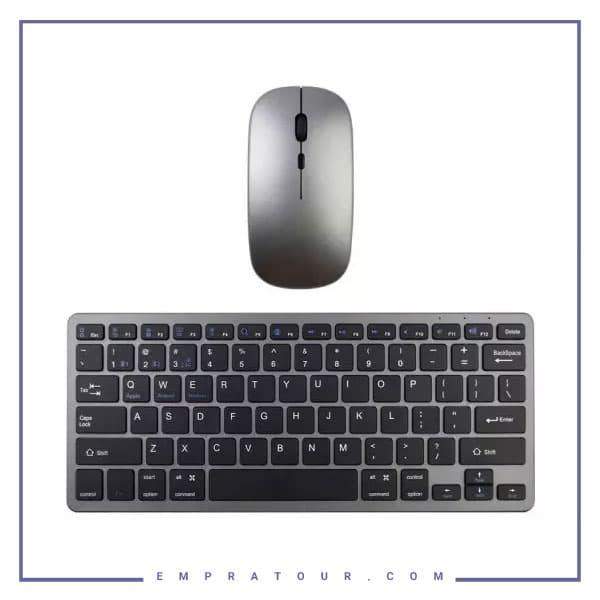 ست کیبورد و موس بی سیم بی صدا شارژی کوتسی 84006