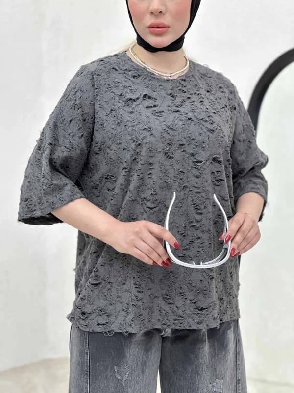 تیشرت زاپ دار D