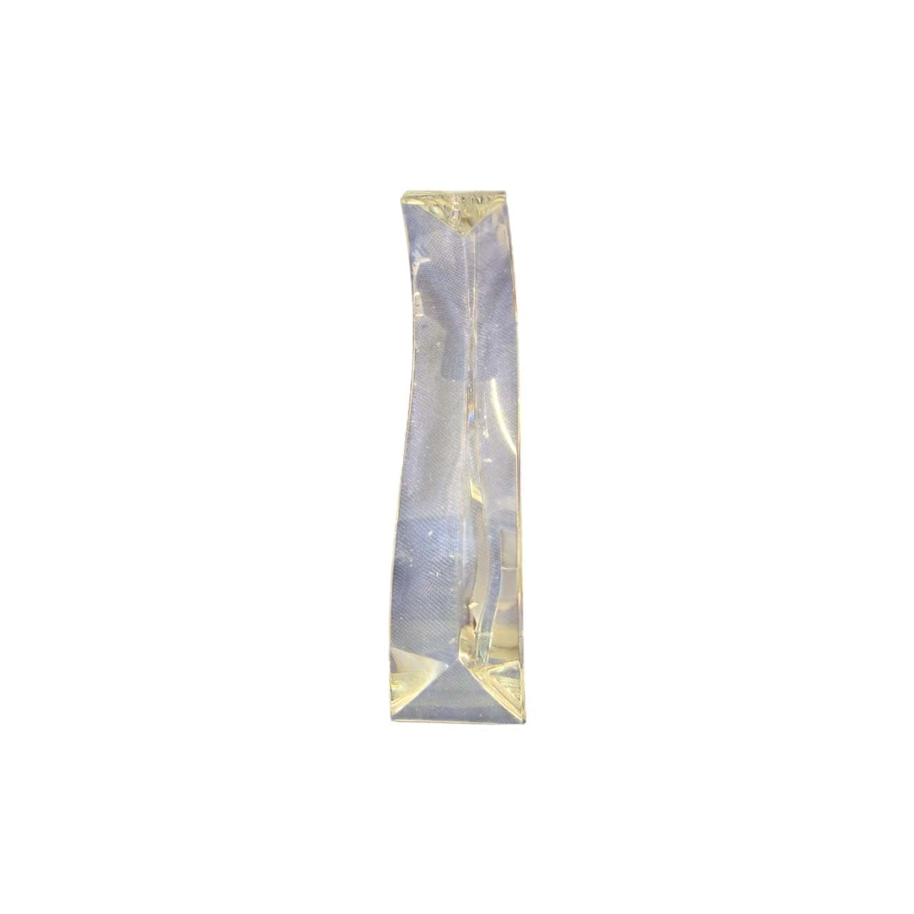 کریستال پیزا خم 12 سانت سفید