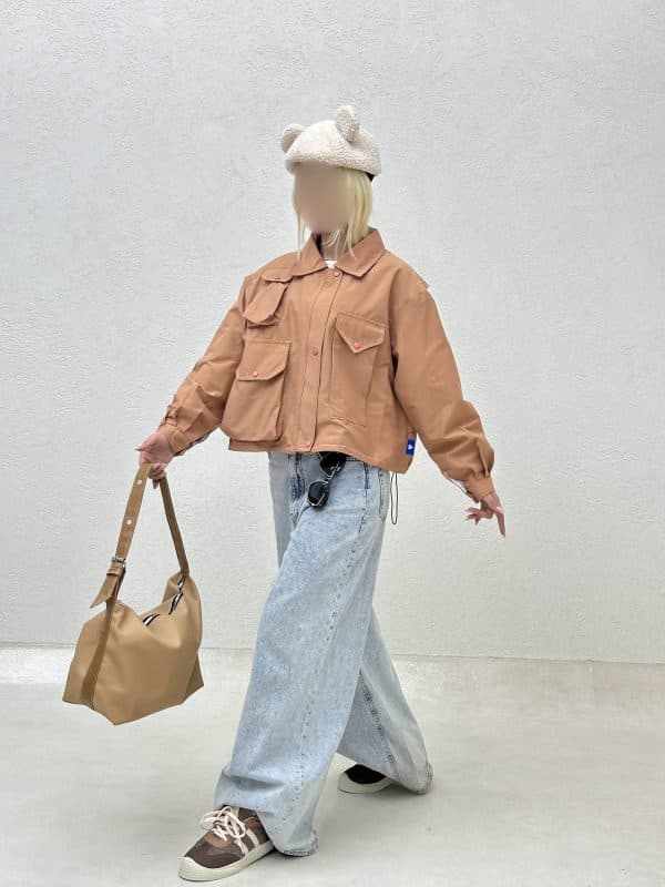 کت جیب بلند style