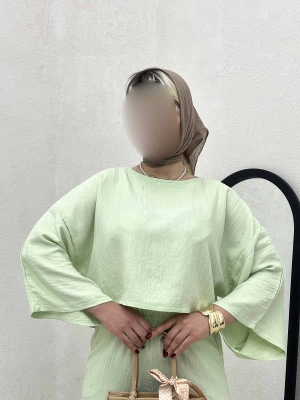 شومیز کراپ کد 2968