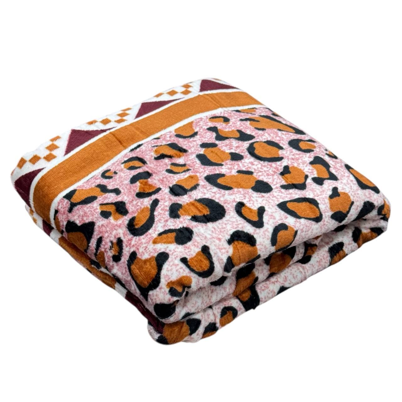 پتو مسافرتی دونفره پلنگی کد ۴