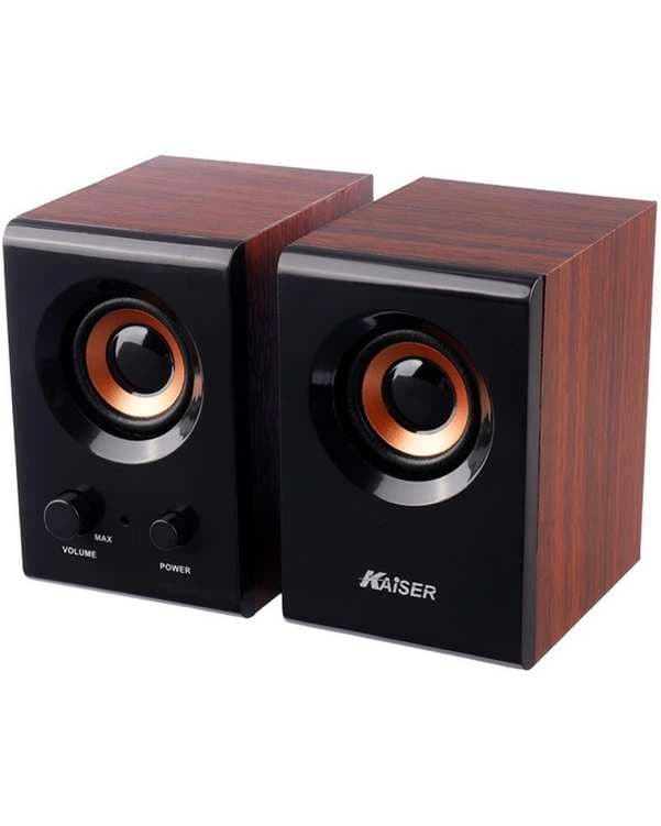 اسپیکر دو تکه مشکی کایزر مدل KS-62