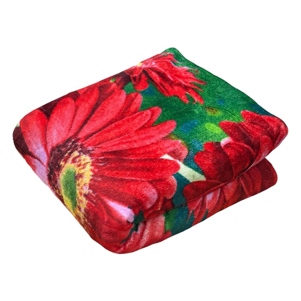 پتو مسافرتی دونفره طرح گل کد ۱۱