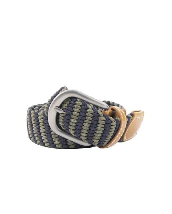 کمربند مردانه بافت کشی سبز سرمه ای بیسراک Bisrak مدل MB-CHB3-3-149