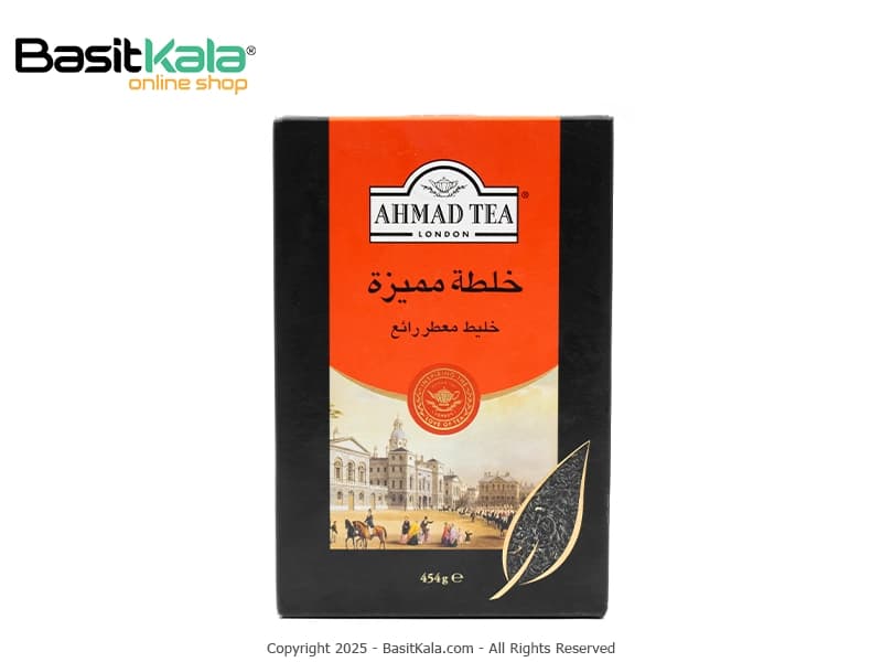 چای سیاه معطر ترکیب ویژه 454 گرمی احمد