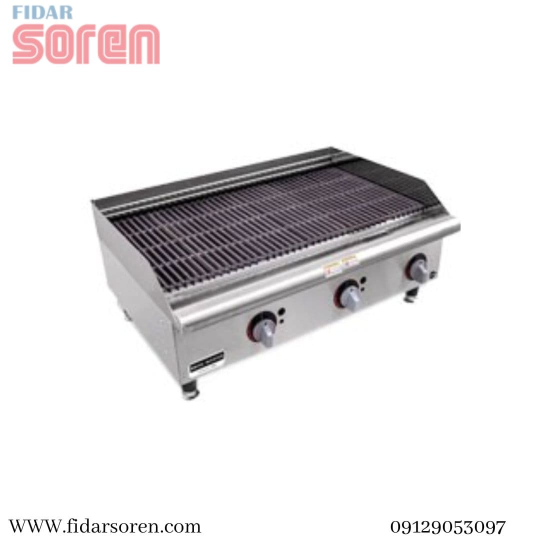 گریل رومیزی ذغالی سایز 90