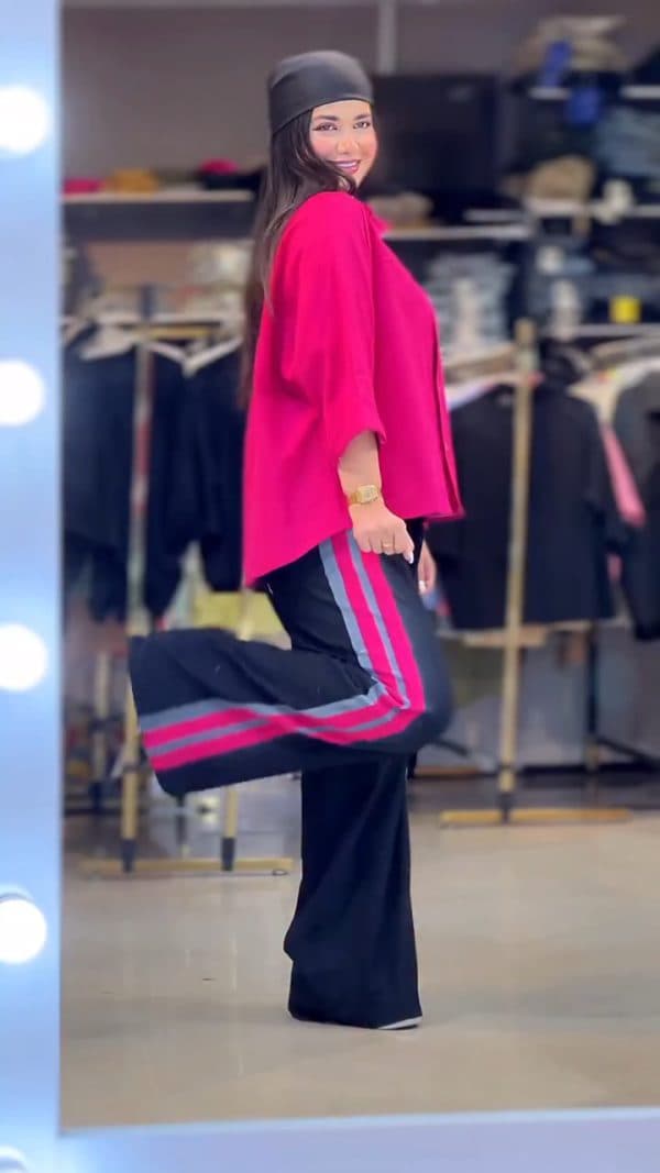 شومیز شلوار زنانه مدل دوخط