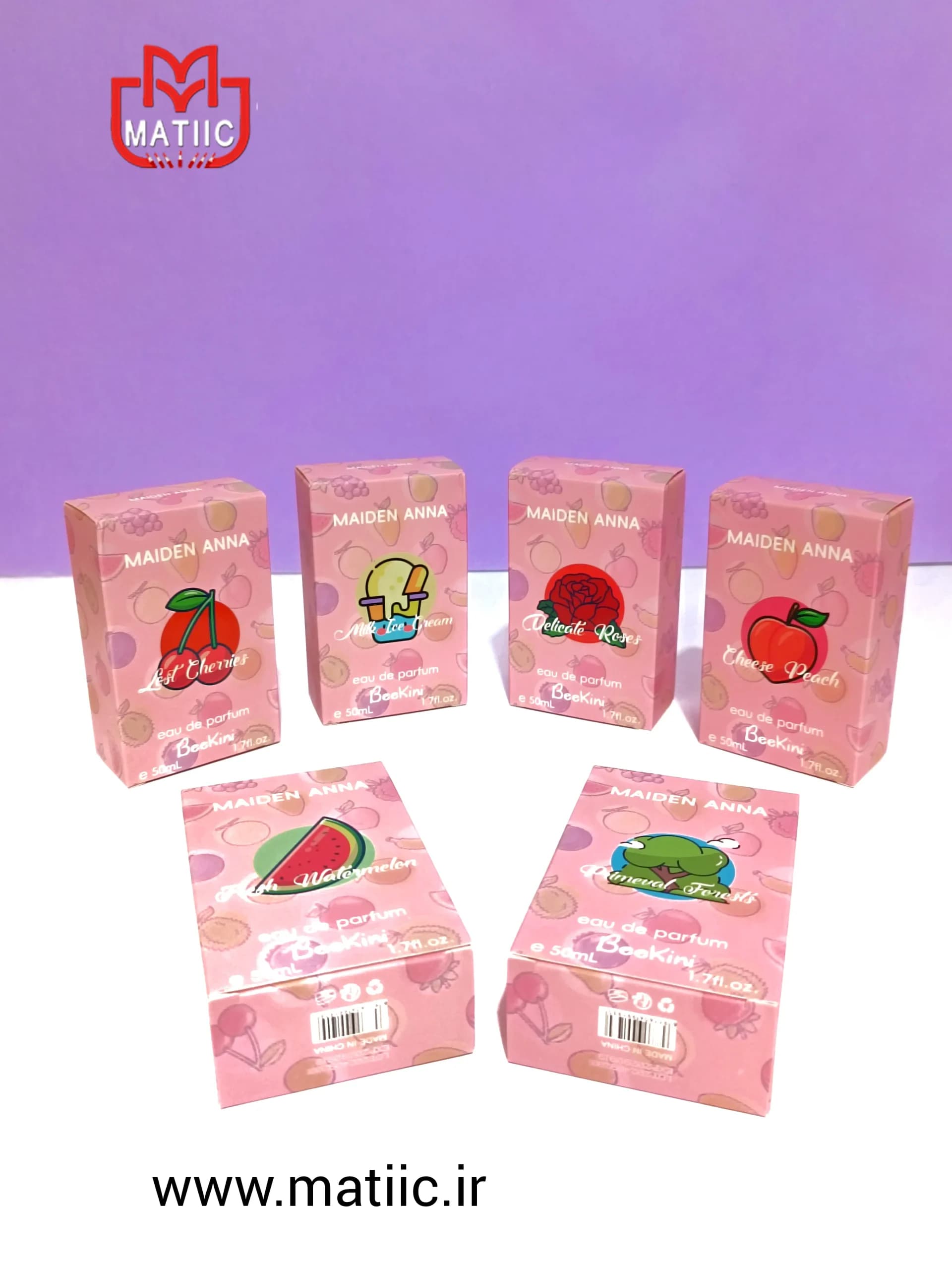 عطر بیکینی Maiden Anna در انواع رایحه